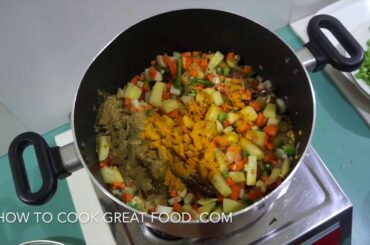 Indian Style Vegetable - Winter Warmer Recipe - Vegan