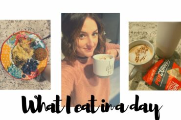 WHAT I EAT IN A DAY||FULL DAY OF HEALTHY EATING||MOMX4