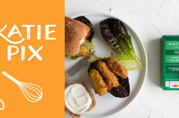 Fish-less Finger Sandwiches & Homemade VEGAN MAYO | #VeganAtWaitrose | Katie Pix