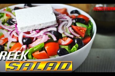 Easy Greek Salad Recipe, Super Easy , Healthy and Delicious | ग्रीक सलाद की रेसिपी | FooderTainment