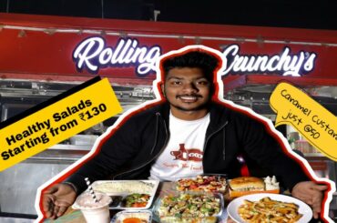 Healthiest Food Place in Bhubaneswar.Healthy Salads @ cheap price and yummy taste| Rolling Crunchy's