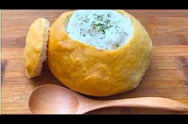 Homemade Bread Bowl Recipe EASY | HOW TO MAKA E BREAD BOWL FROM SCRATCH