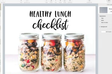 Healthy Lunch Checklist