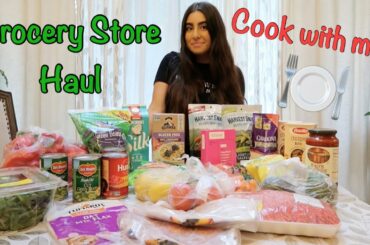 Grocery Store Haul + Healthy Dinner Option | GINA MARIE