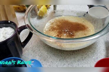 Healthy Blueberry Banana Bread | Kendra's Knife