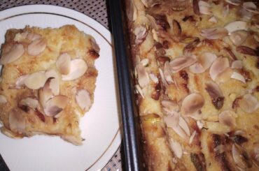 Classic bread butter pudding