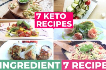 7 WAYS to create new Keto Recipes