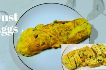 How To Make Delicious Egg Roll Loaf | Very Easy, Healthy And Nutritious Egg Roll.
