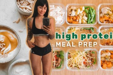 MEAL PREP - Simple & Fast HIGH PROTEIN meals for fat loss