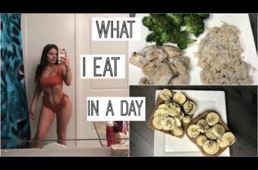 WHAT I EAT IN A DAY TO STAY FIT  | *healthy & easy meal ideas*