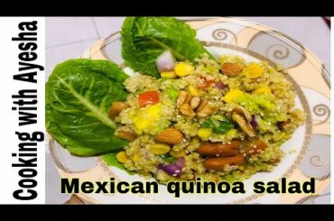 I TRIED SHILPA SHETTY KUNDRA'S MEXICAN QUINOA SALAD (QUINOA,AVOCADO)--HEALTHY RECIPES.. #SALADS