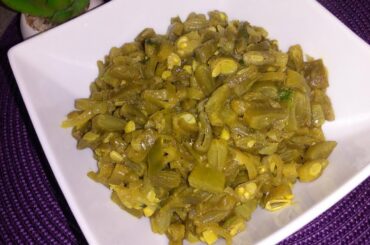 Vegetable Runner beans tasty and healthy recipe