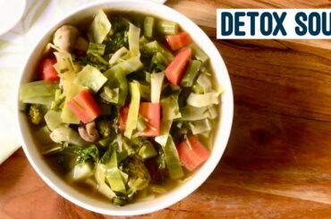 Healthy Detox Soup / Salad Recipe | Easy & Simple Mix Veg Soup for Dinner or Lunch | Boost Immunity