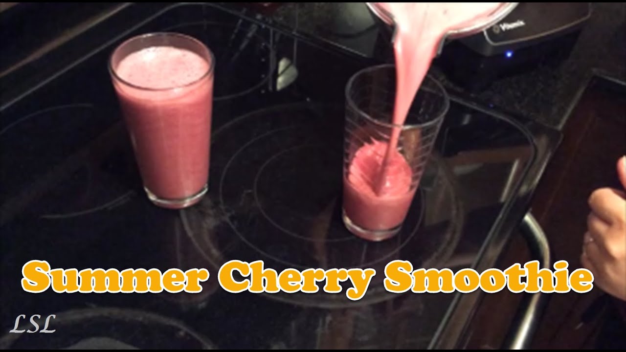 Summer Cherry Smoothie – Healthy Breakfast Ideas Summer Cherry Smoothie - Healthy Breakfast Ideas