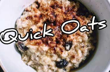 Raisin Oatmeal - a healthy quick breakfast that will take 5 minutes!