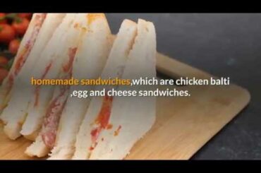 sandwiches |Homemade sandwiches |Chicken balti sandwiches