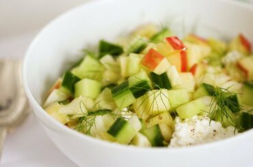 Chopped Salad with Cottage Cheese- Healthy Appetite with Shira Bocar