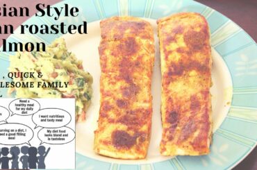 Asian Style Pan roasted Salmon - Quick , Easy & Super Healthy recipe I Weight loss I Keto Diet
