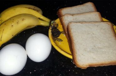 Egg bread recipes for breakfast  | Banana egg bread recipe