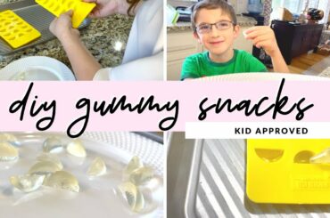 DIY Homemade Gummies Snacks - Easy How To Recipe