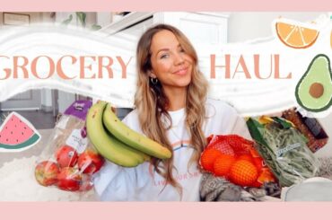 GROCERY HAUL | Buying healthy + vegetarian food from Walmart! ✨