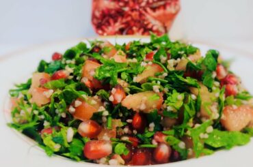 TABOOLA SALAD//EASY&HEALTHY ARABIC SALAD RECIPE ...