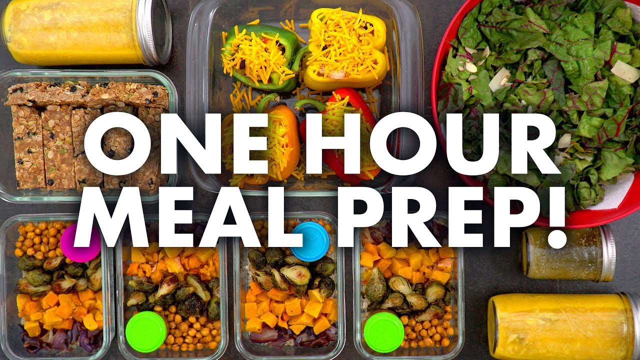 Easy Healthy Meal Prep for the Week in 1 HOUR! Easy Healthy Meal Prep for the Week in 1 HOUR!