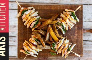 Club Sandwich | Akis Petretzikis Kitchen