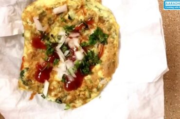 Bread Omlette Masala |Quick Indian Breakfast | Healthy Indian Breakfast Recipe | AARADHYA EATS