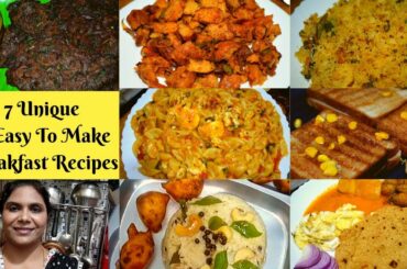 இட்லி தோசை இல்லாத 7 வகையான காலை உணவு|Easy & Healthy Breakfast Recipes In Tamil|Breakfast Recipes