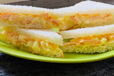 ഇങ്ങനെ sandwich ഉണ്ടാക്കിനോക്കൂ 👌easy snack recipe/egg sandwich
