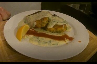 Carlos Cooks - Healthy, nutritious and delicious 'Pilchard Fishcakes & Parsley Sauce'