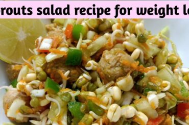 Sprouts salad recipe for weight loss