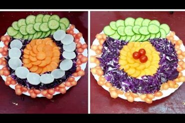 Unique and easy salad decorations ideas by neelam ki recipes