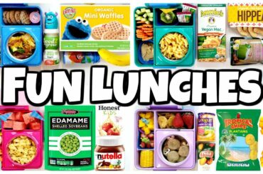 NEW LUNCH BOXES! and HOT LUNCHES 🍎 Fun Lunch Ideas