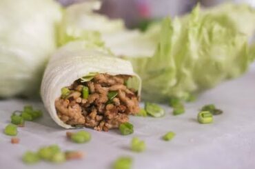 EASY KETO LETTUCE WRAPS (ASIAN STYLE!)