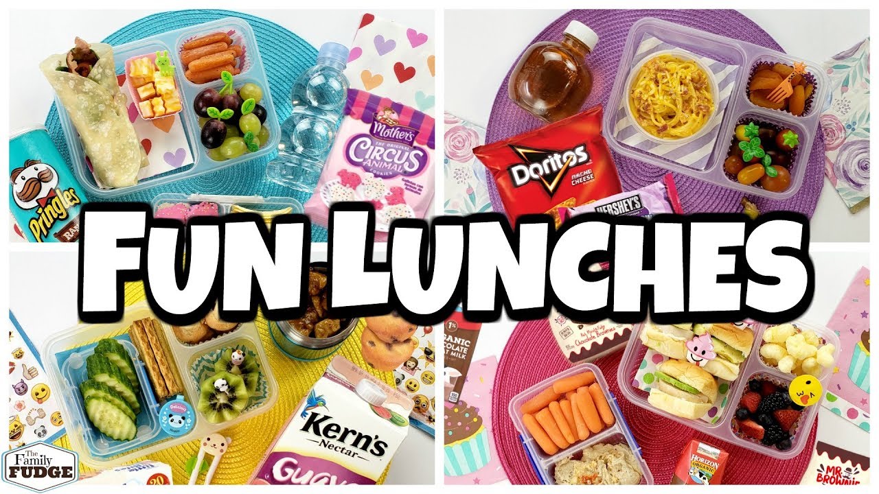 MORE NEW Lunch Ideas! 🍎 Fixing YOUR Lunches MORE NEW Lunch Ideas! 🍎 Fixing YOUR Lunches