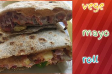 #vege roll# mayo#easy day with amita