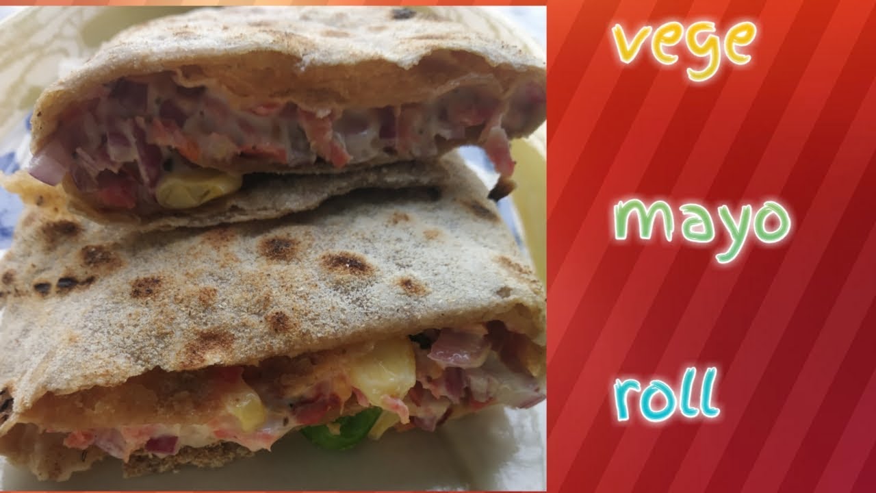 #vege roll# mayo#easy day with amita #vege roll# mayo#easy day with amita