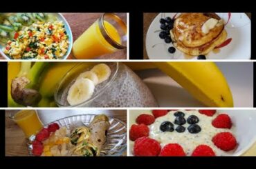 5 HEALTHY BREAKFAST RECIPES (my diet routine) || Ayras Menu