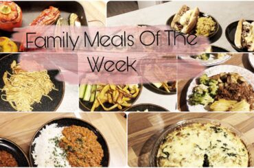 What’s For Dinner?| MEALS OF THE WEEK | Family Meal Ideas | Meals On A Budget UK