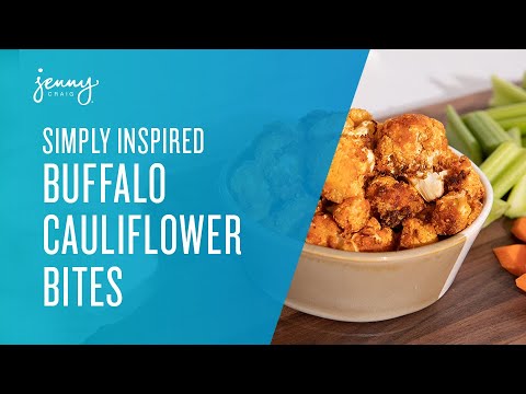 Healthy Recipes – Buffalo Cauliflower Bites Healthy Recipes - Buffalo Cauliflower Bites