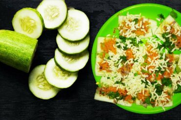 Cucumber Puffed Rice Salad | Home Food Ideas,