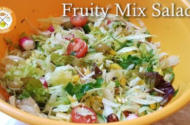 Fruit Mix Salad Recipe | Dry Fruit Salad | Salad recipe |  Recette de Salade | Cookbook Recipes