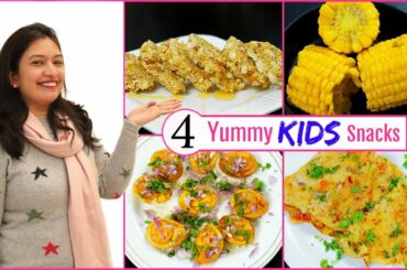 4 Quick EXAMS Time SNACKS |#Recipes #Anaysa #CookWithNisha