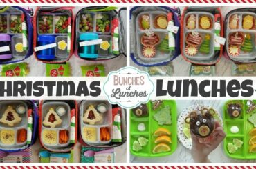 Christmas School Lunch Ideas for KIDS | JK, K, 1st grade, 2nd Grade | 🎄 Bunches of Lunches