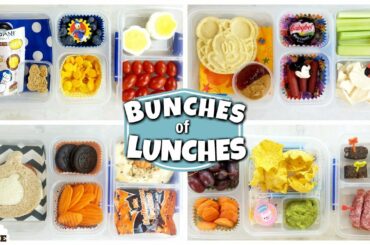 School LUNCH IDEAS for KIDS - JK, 1st Grade, 3rd Grade 🍎 Bunches of Lunches WEEK 2