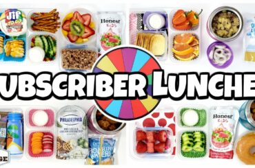 Making YOUR Lunches 😱 Mystery Lunch Ideas For Kids