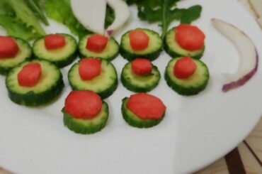 Basic Salad Decoration how to make simple salad 3 Salad Recipes for lunch dinner #Sathrangi Gharana