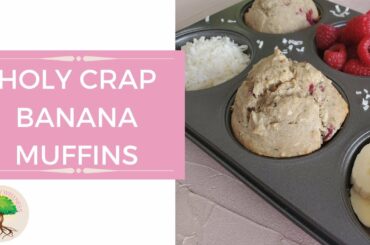 HEALTHY SNACK IDEAS FOR TODDLERS: MUFFIN RECIPE: Banana Muffins | THE MINDFUL MOM